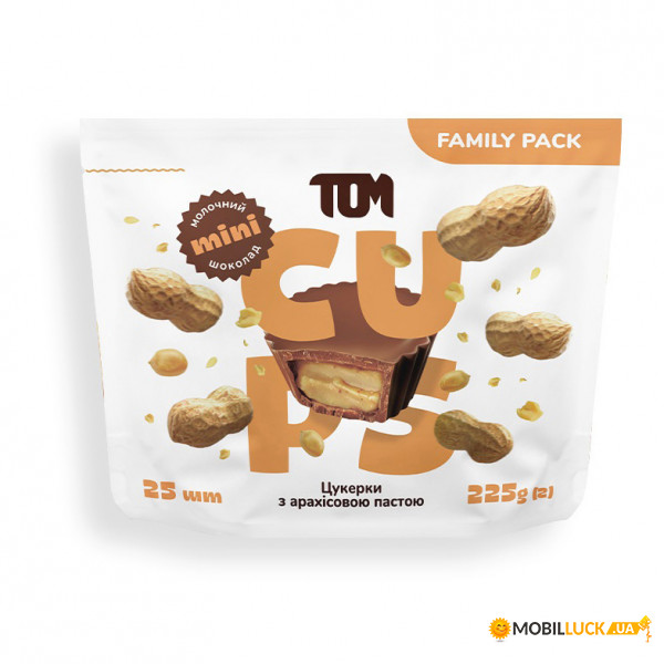     TOM peanut butter Family Pack 225 g