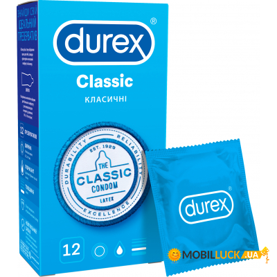  Durex Classic 12  (5010232954243)