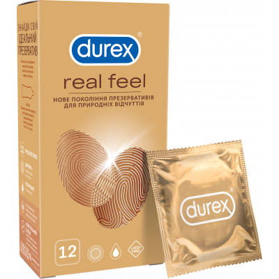  Durex Real Feel 12  (5052197026719)