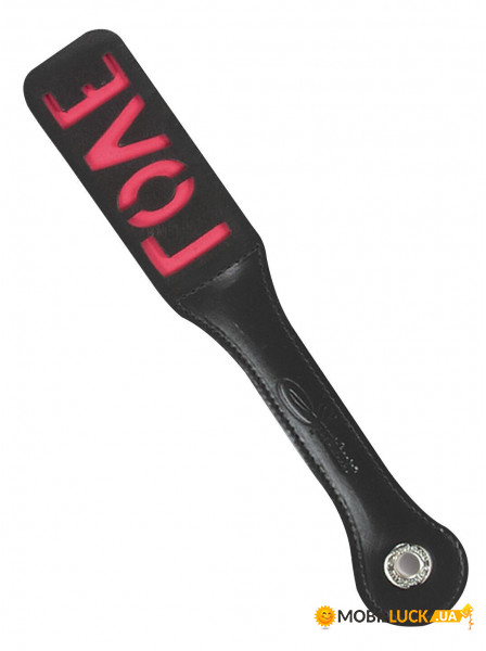  Sportsheets Leather Love Impression Paddle