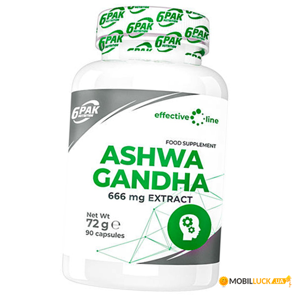    6Pak Ashwagandha 666 90 (71350002)