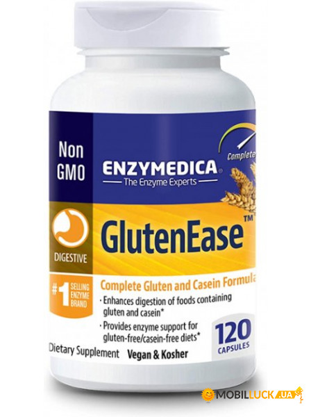  Enzymedica GlutenEase 120  (4384304042)