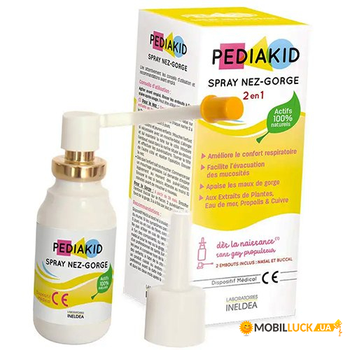  -   Pediakid Spray Nose-Throat 20 (71505006)