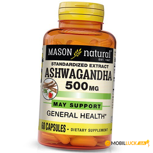    Mason Natural Ashwagandha 500 60 (71529001)