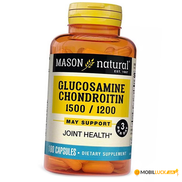   Mason Natural Glucosamine Chondroitin 180 (03529002)