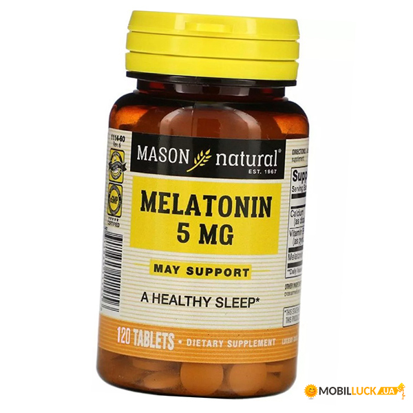  Mason Natural Melatonin 5 120 (72529003)