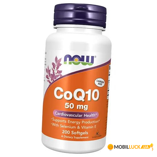  Q10      Now Foods CoQ10 50 200 (70128024)