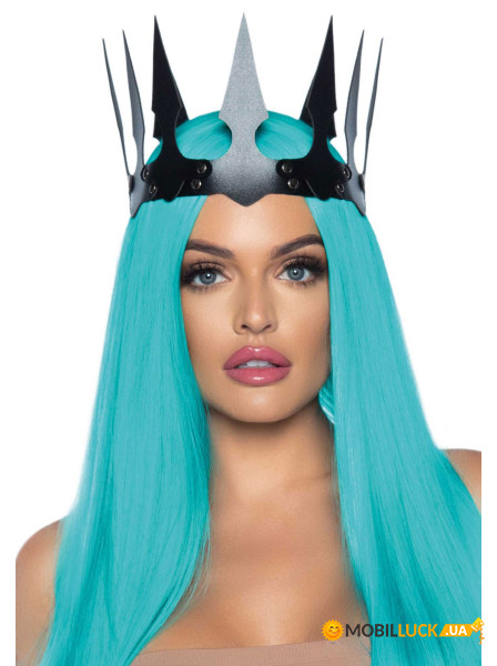    Leg Avenue Faux leather spiked crown,  , 