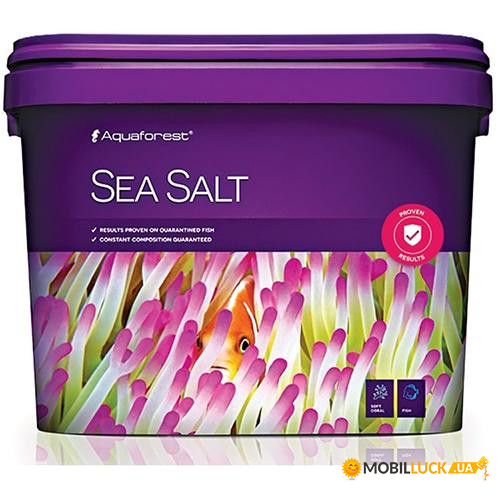   Aquaforest Sea Salt, 10  126818