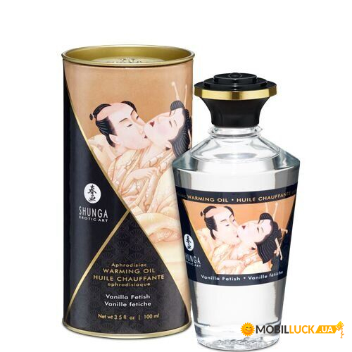   Shunga APHRODISIAC WARMING OIL - Vanilla Fetish (100 )