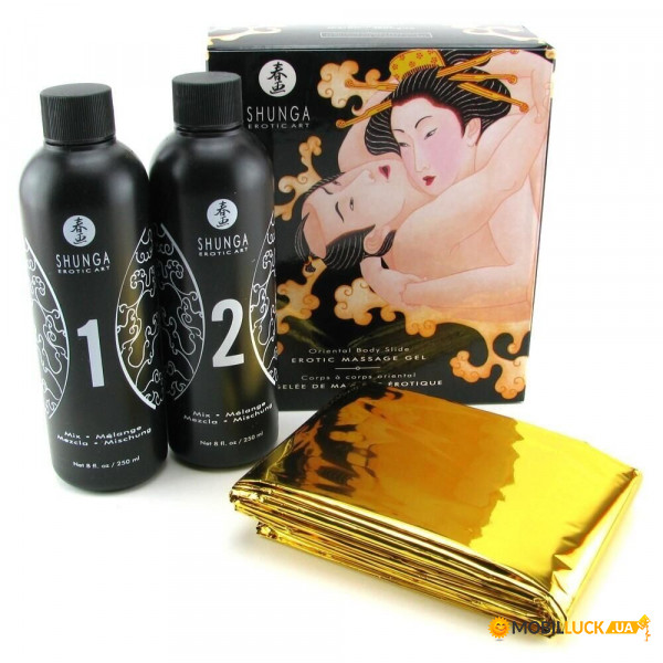    Shunga ORIENTAL BODY-TO-BODY - Melon Mango (2 x 225 )