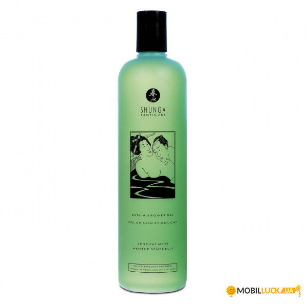    Shunga Shower Gel - Sensual Mint (500 )