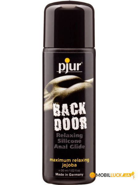      pjur backdoor anal Relaxing jojoba silicone lubricant 30 