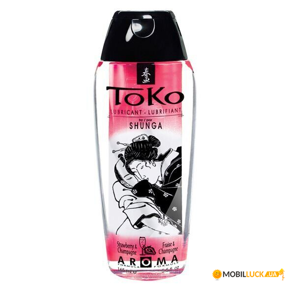     Shunga Toko AROMA - Sparkling Strawberry Wine (165 )