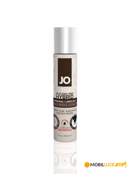     System JO SILICONE FREE HYBRID - WARMING (30 )