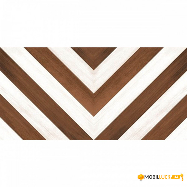  Bestile Chevron Pincelado Marron