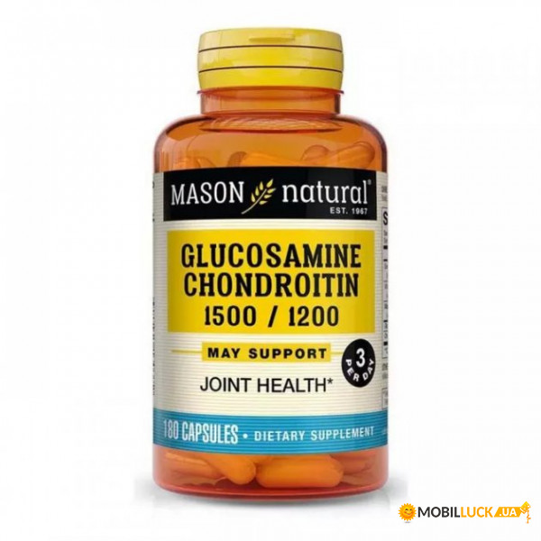    Mason Natural (Glucosamine Chondroitin) 1500/1200 180 