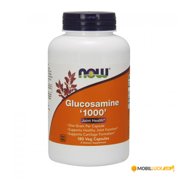      NOW Glucosamine 1000 180 caps