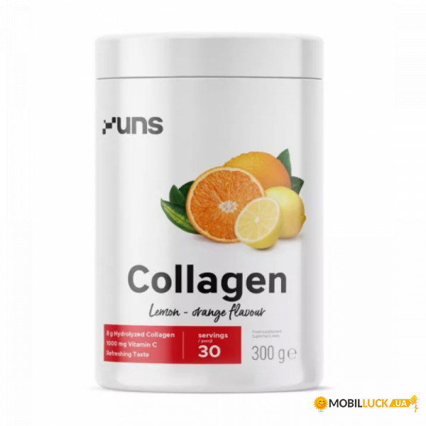      UNS Collagen 300g Orange Lemon