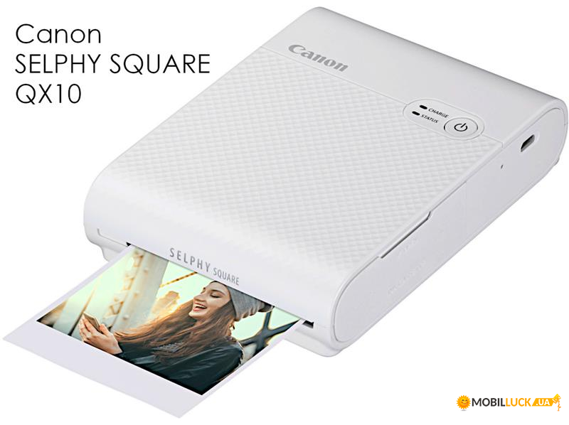  Canon SELPHY Square QX10 (White) (4108C010)