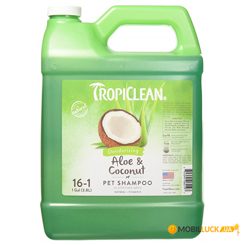  TropiClean Aloe & Coconut Pet       , 3,8  113389