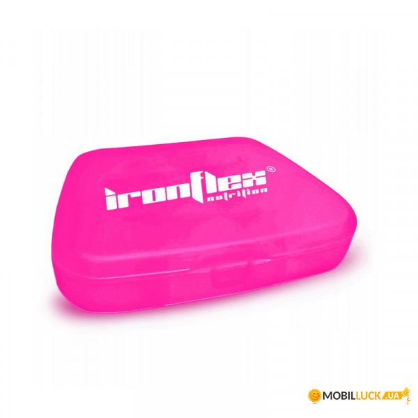  IronFlex Pill Box Pink