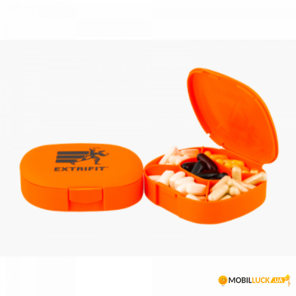  Extrifit Pilbox Extrifit (Orange)