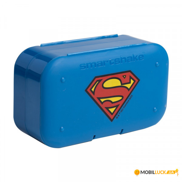  SmartShake Pill Box Organizer 2-Pack DC Supermen