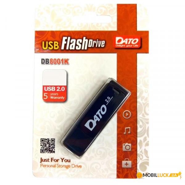 - 64GB Dato DB8001 Black (DB8001K-64G)