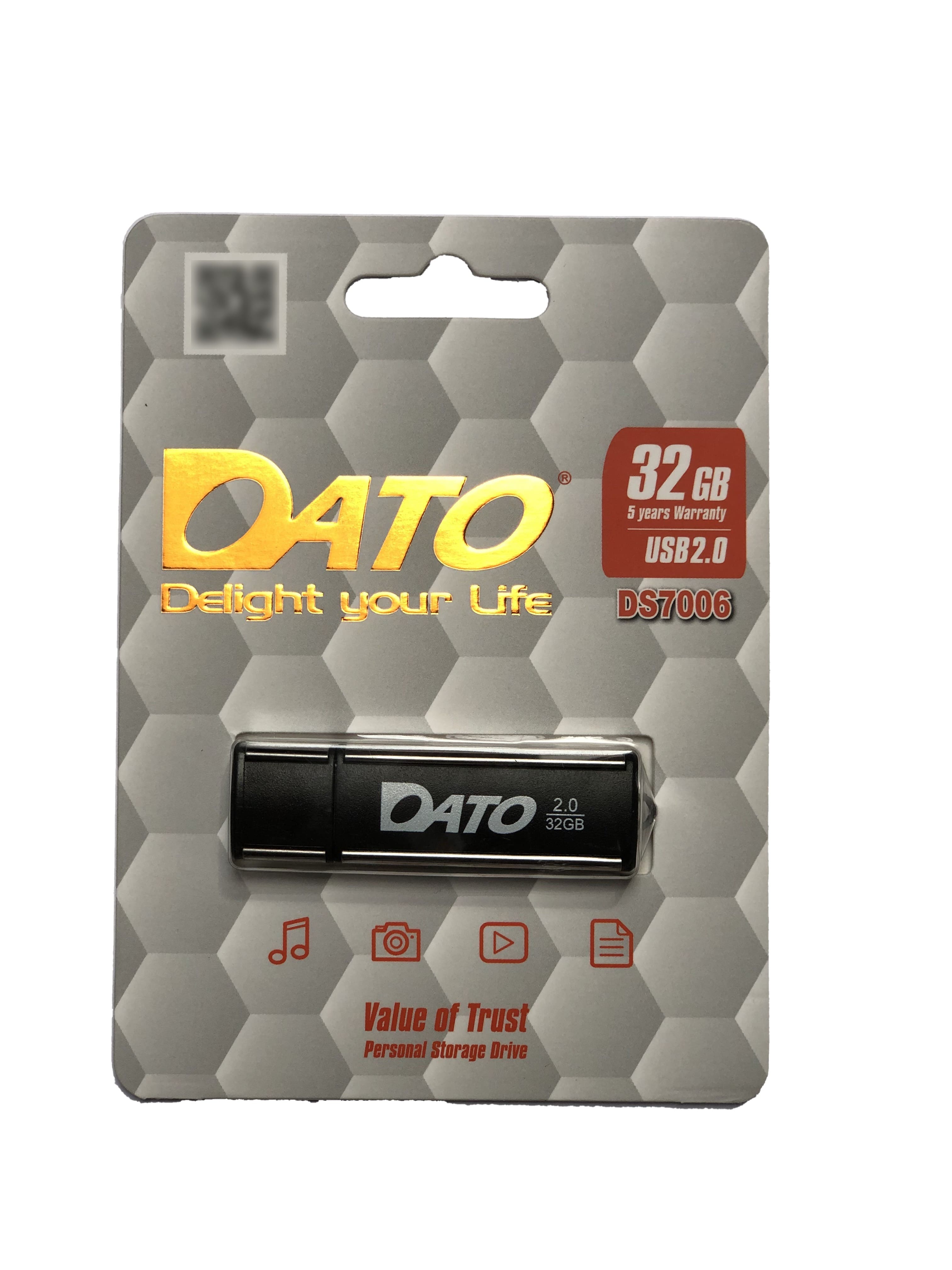 - Dato USB2.0 DS7006 32GB Black (DS7006-32G)