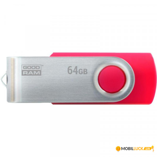 - USB 3.0 64Gb GoodRam Twister Red (UTS3-0640R0R11)