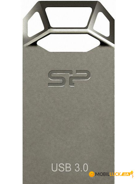 USB Flash Silicon Power Jewel J50 USB 3.0 16Gb Titanium #I/S