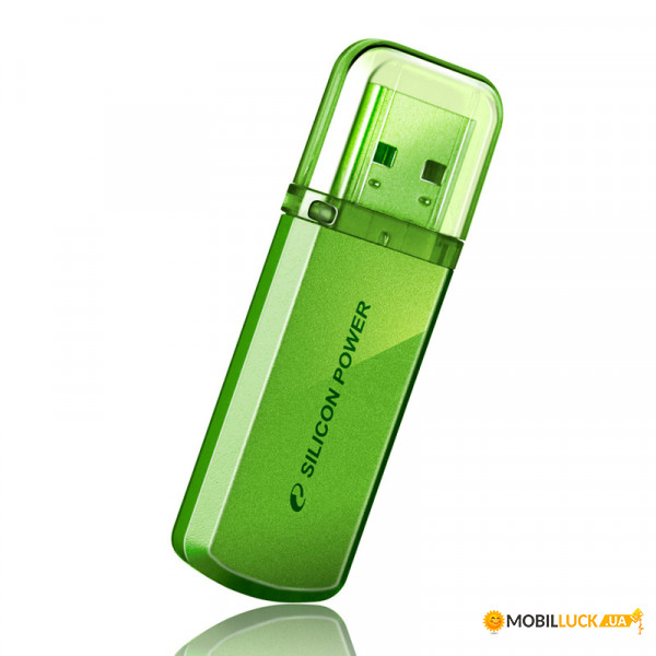  USB 16Gb Silicon Power Helios 101 Green 