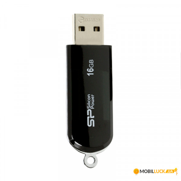  USB 16Gb Silicon Power LuxMini 322 Black 