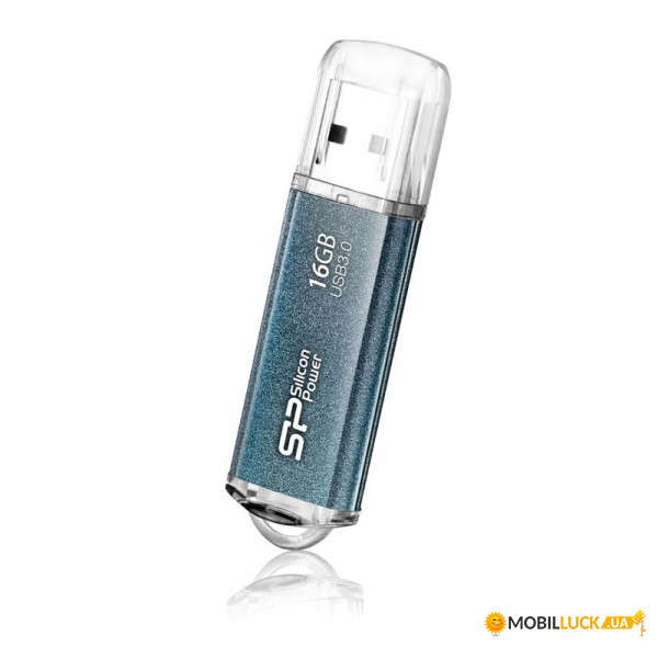  USB 3.0 16Gb Silicon Power Marvel M01 Blue 