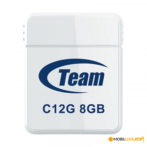  USB 8Gb Team C12G White (TC12G8GW01)