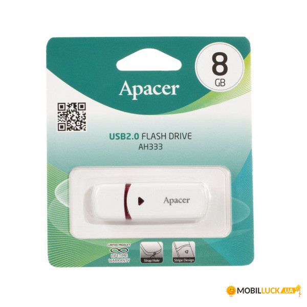 USB Flash Drive Apacer AH333 8gb  ׸