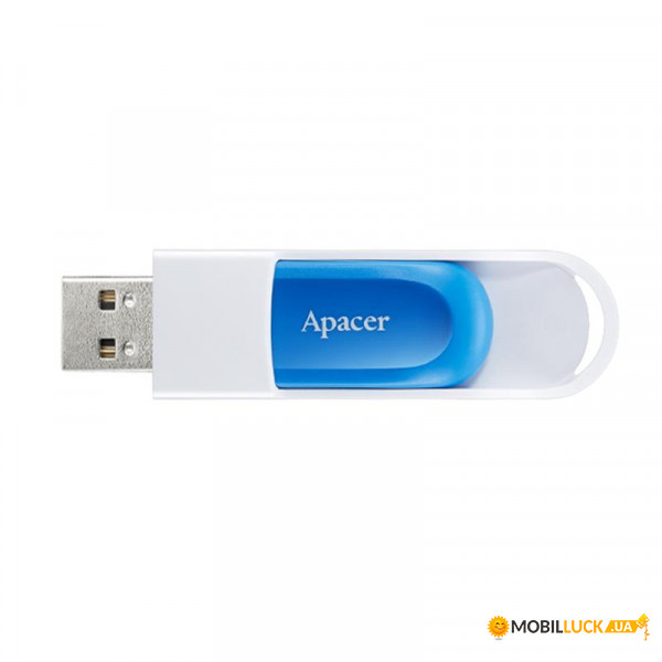  USB 32GB Apacer AH23A White/Sky Blue (AP32GAH23AW-1)