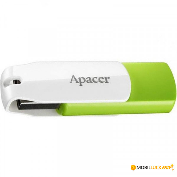  USB 32GB Apacer AH335 White/Green (AP32GAH335G-1)