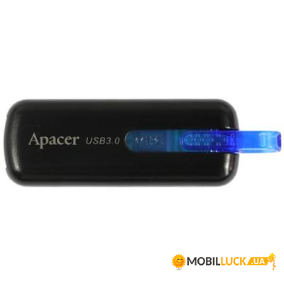 - USB 3.0 32Gb Apacer AH354 Black (AP32GAH354B-1)