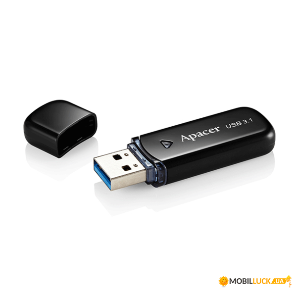  USB 3.0 16Gb Apacer AH355 Black 