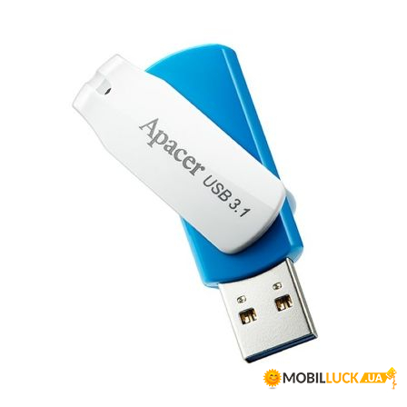 - Apacer USB3.1 AH357 16GB White-Blue (AP16GAH357U-1)