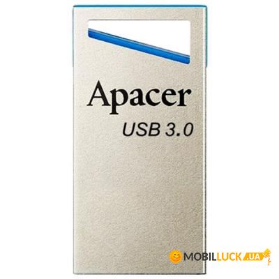  Apacer USB3.0 AH155 32GB Silver-Blue (AP32GAH155U-1)