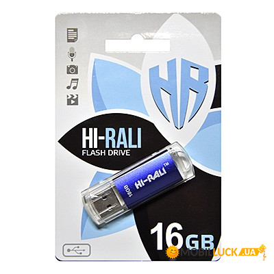 - 16GB Hi-Rali Rocket Series Blue (HI-16GBVCBL)