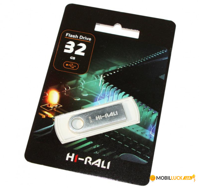 - 32GB Hi-Rali Shuttle Series Silver (HI-32GBSHSL)