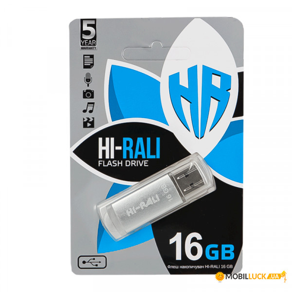  16 GB Hi-Rali Silver