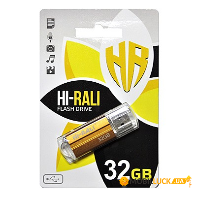  USB 2.0 32GB Hi-Rali Corsair Series Bronze (HI-32GBCORBR)