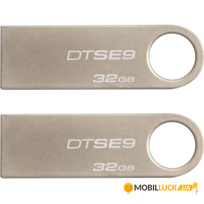 - 2x32GB Kingston DataTraveler SE9 (DTSE9H/32GB-2P)