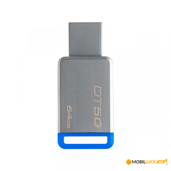  USB 64Gb Kingston DT 50 Grey Blue 