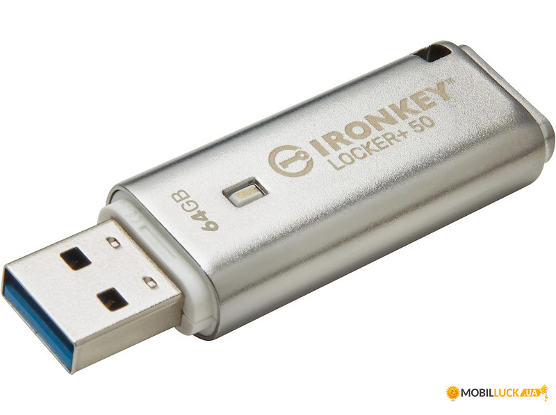    Kingston 64GB IronKey Locker+ 50 (IKLP50/64GB)